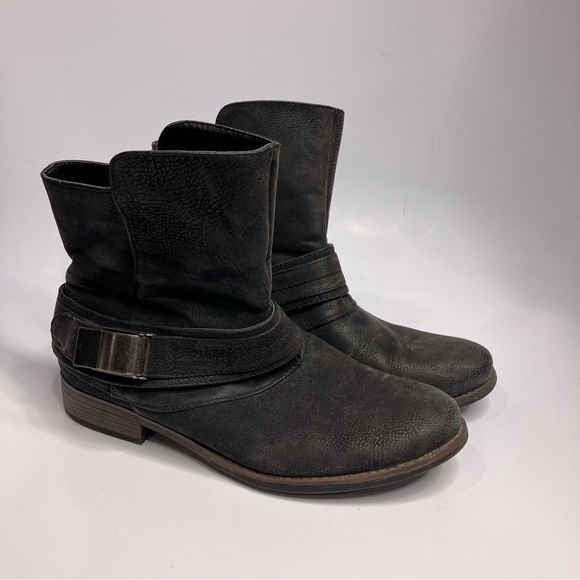 Crown Vintage Bailey faux leather boots size 9 - Picture 1 of 7